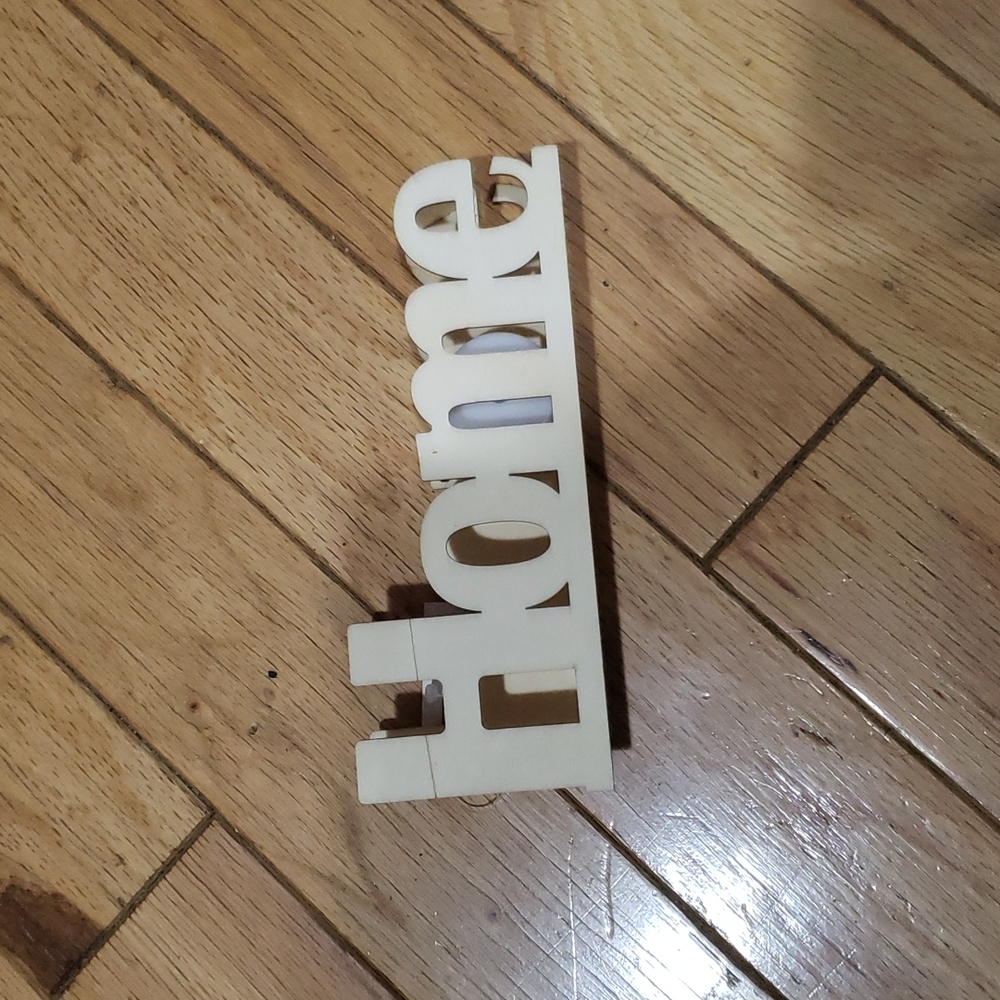 LED unfinished woodlight NWT